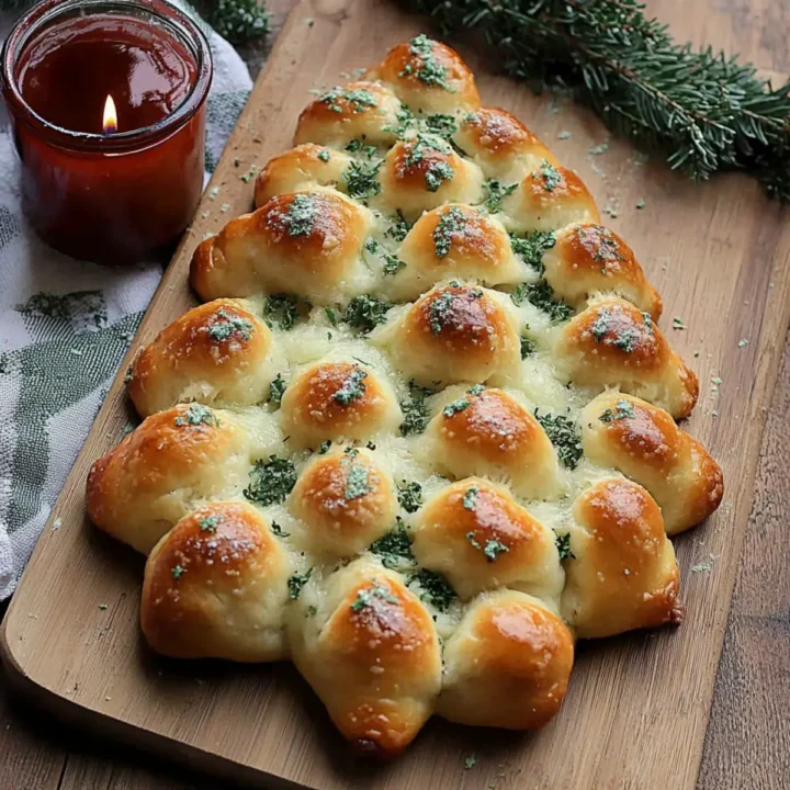 Cheesy Christmas Tree Bread - easy recipe! - A Gouda Life