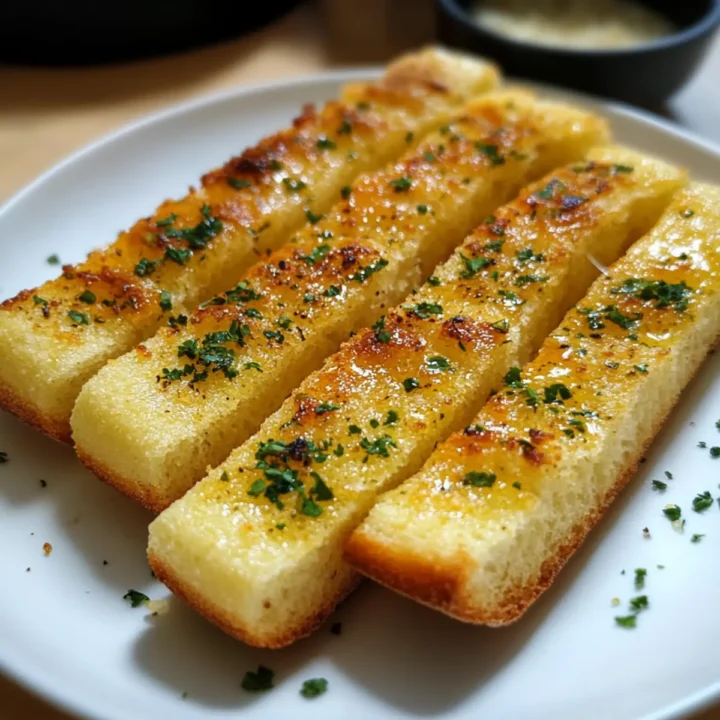 Mouthwatering Easy Garlic Breadsticks That Everyone Will Love!