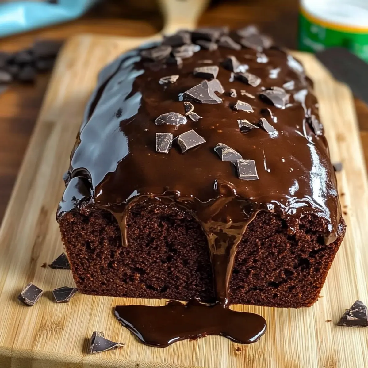 Indulgent Quick Homemade Chocolate Bread with Ganache Magic 2