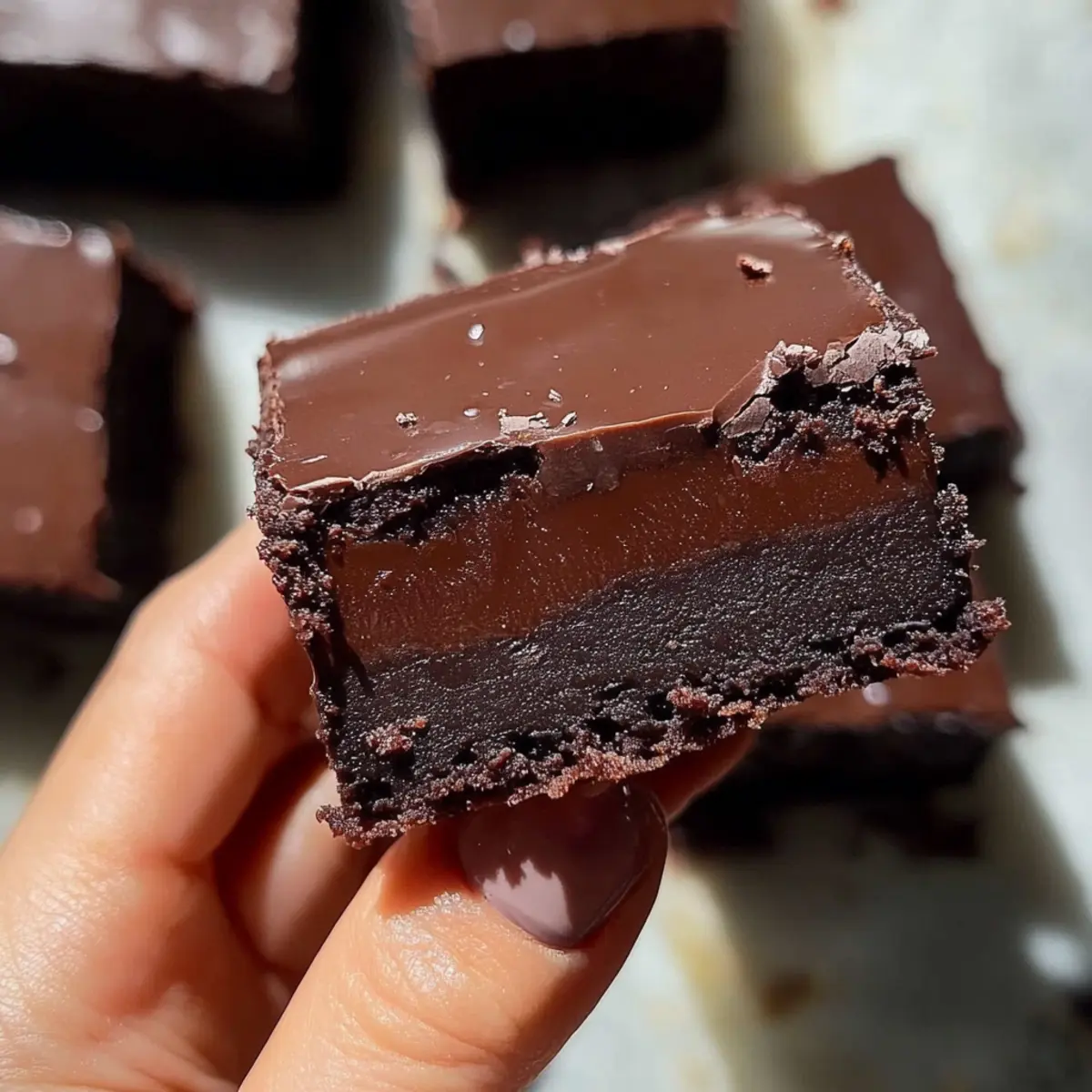 Irresistibly Indulgent Chocolate Ganache Brownies Recipe 1