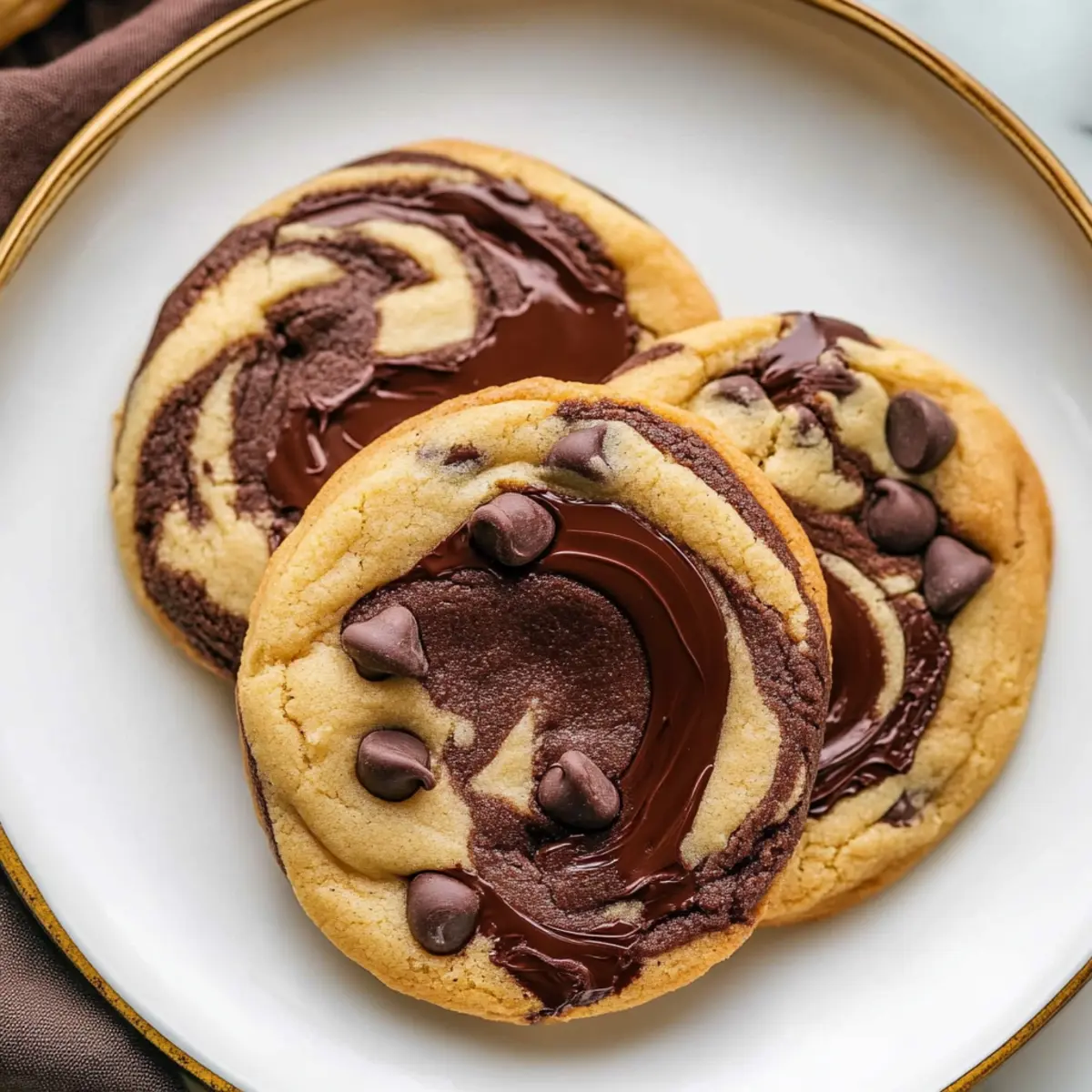 Indulgent Chewy Chocolate Chip Marble Cookies You’ll Love 1