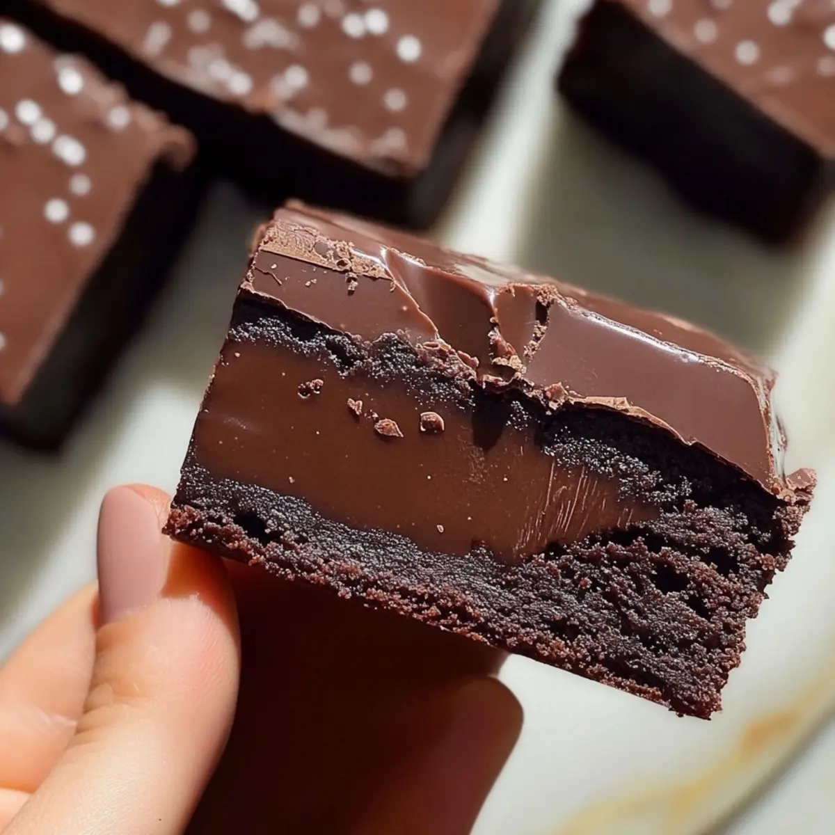 Irresistibly Indulgent Chocolate Ganache Brownies Recipe 3