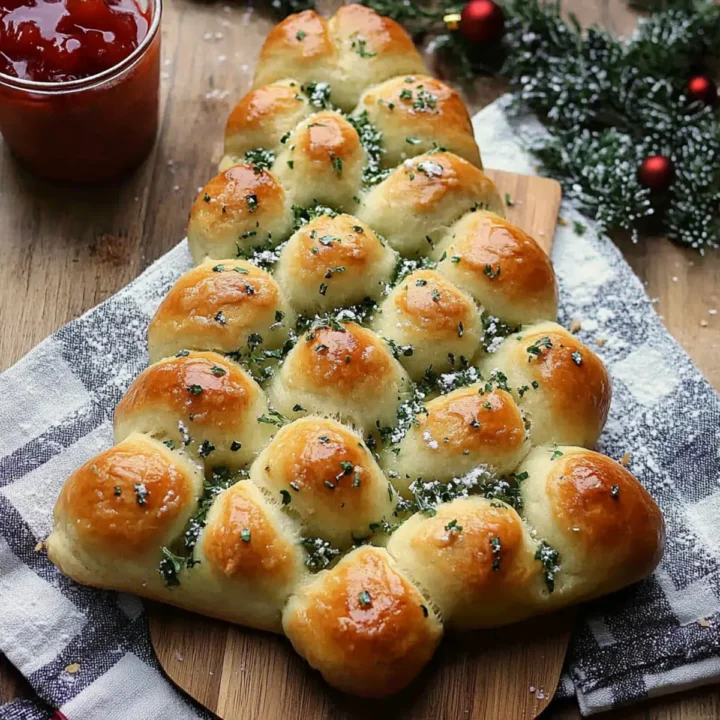 Cheesy Christmas Tree Bread - easy recipe! - A Gouda Life